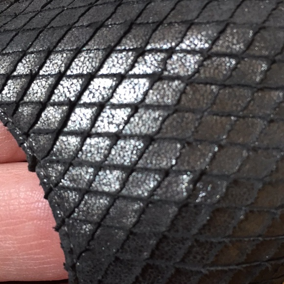 MICHAEL KORS Size 6 Ballet Flats Leather Pull-On Snakeskin Embossed $169 NEW - Picture 3 of 8